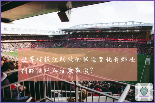 世界杯投注网站的临场变化有哪些判断技巧和注意事项？
