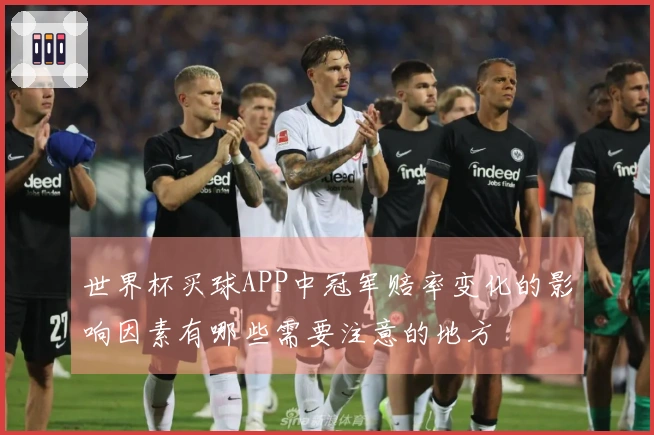 世界杯买球APP中冠军赔率变化的影响因素有哪些需要注意的地方